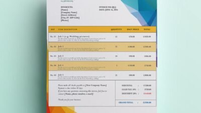 Printable Invoice Templates - Printable Free Templates