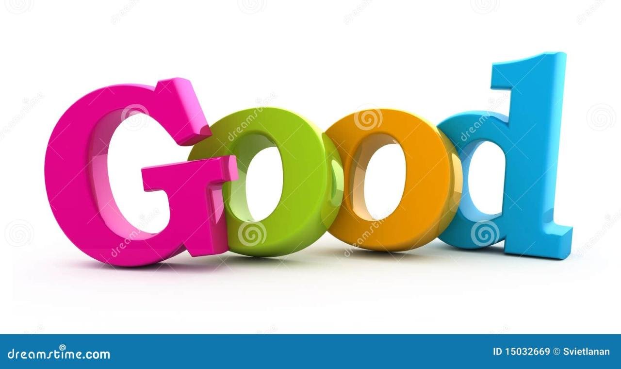 Good. stock illustration. Illustration of affirmative - 15032669